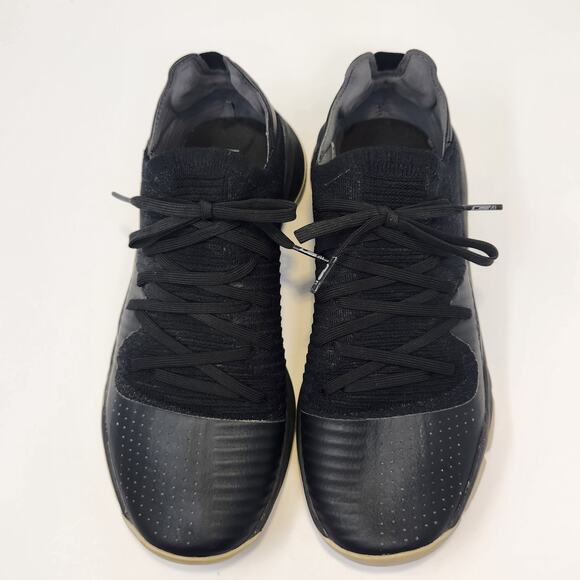 Under Amour Curry 4 Low Black Basketball Shoes Men Size 9.5 Athletic Sneakers - Picture 2 of 9